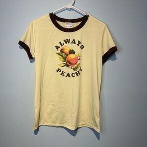 Lularoe Graphic Tshirt. Womens. Color Yellow. Size Small. Very Good Cond…
